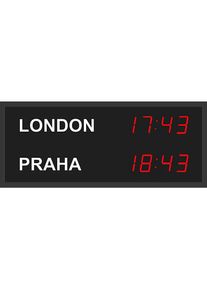 Orologio mondiale a LED - kaiserkraft