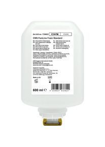 CWS Espuma de jabón PureLine, UE 8 unidades de 600 ml, transparente
