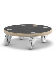 Wagner Transportroller MaxiGRIP, rond, GH 1351, Ø 290 mm, VE = 2 stuks, draagvermogen 200 kg