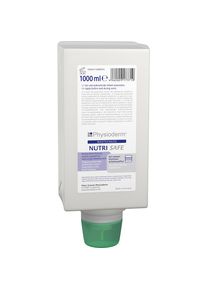Crema protectora de la piel Nutri Safe, UE 6 botes de 1 l, apta para la industria alimentaria