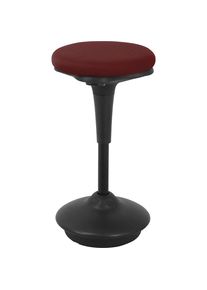 Twinco Stahulp 6131, ronde zitting Ø 340 mm, bekleding rood