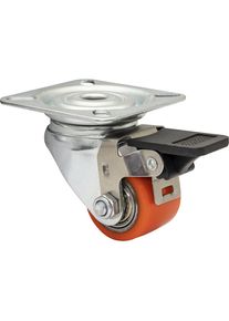 Wagner Zwenkwielen voor transportmiddelen MINI, wiel-Ø 35 mm, VE = 4 stuks, zwenkwiel met vastzetter