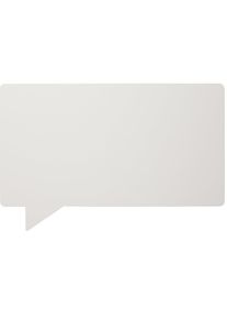 Design-Whiteboard, emailliert, SPEECH - Sprechblase, BxH 880 x 580 mm, weiß Chameleon