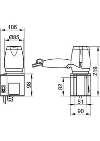 KEUCO, F&ouml;hn, Plan (2200 W)