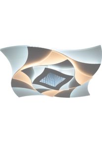 Näve Näve, Wandleuchte + Deckenleuchte, LED-Deckenleuchte 1408477, 40W, 2600lm, CCT, 3D-Effekt, weiss (2600 lm)