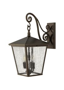 Elstead Lighting, Gartenbeleuchtung, Trellis Aussen-Wandleuchte E14 4-fach Regency-Bronze IP44 (E14, IP44)