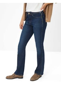 Brax Dames Style SHAKIRA USED DARK BLUE, denim blauw,