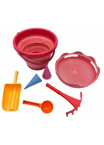 Schildkröt-Funsports Schildkröt Fun Sports 7in1 Sandspielzeug Set Beach toy red