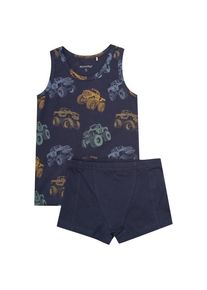 Minymo Kid's Underwear Set AOP Boys Everyday base layer Kids (110, blue)