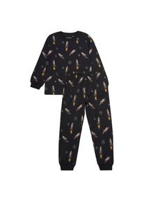 Minymo Kid's Pyjamas L/S Set AOP No. 134069 Pyjamas Kids (98, black)