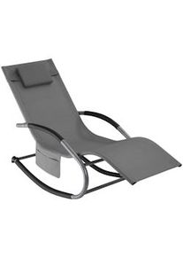 TecTake lettino prendisole Taya, ergonomico, funzione a dondolo - 406169