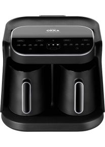 ARZUM Okka Grandio Duo Mokka-Kaffeemaschine Fassvermögen 10 Tassen schwarz chrom