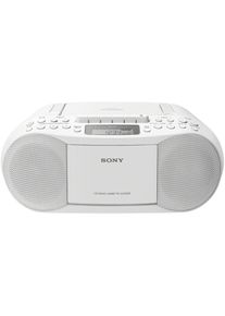 Sony CFD-S70 CD-Radiorecorder Kassetten-Rekorder Boombox Digital Tuner Aufnahmefunktion weiß