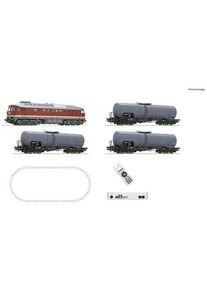 Roco 5110002 H0 z21 start Digitalset Diesellok Diesellokomotive Modellbahn-Lokomotive BR 132 Kesselwagenzug der DR