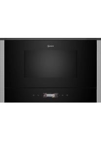 Neff NL4WR21N1 N70 Einbau-Mikrowelle 21 Liter 60cm breit 900 Watt 5 Stufen TFT-Display Edelstahl