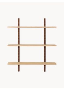 nobodinoz Półka ścienna Heju Beżowy Drewno S 90 x W 102 cm