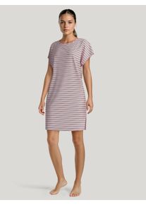Calida Sleepshirt, lunghezza 90cm per Donna, S S, Rosa, Abbigliamento da notte senza tempo in puro cotone