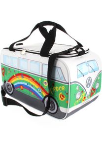 VW Collection by BRISA VW Collection Kühltasche, VW T1, grün, peace