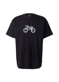 Iriedaily Tričko 'Daily Bike' Muži čierna / biela M