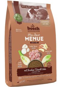 Bosch HPC Menue Mini Junior Tierwohl-Huhn Trockenfutter, getreidefrei, 1kg