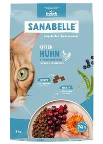 Sanabelle Kitten Trockenfutter mit Huhn, 8kg