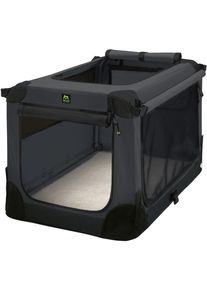 Maelson Soft Kennel Hundebox, anthrazit, 105x72x81cm