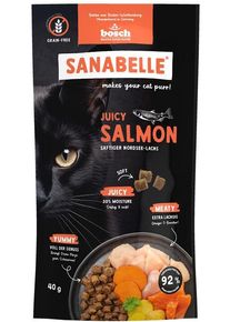Sanabelle Juicy Trockenfutter mit Nordsee-Lachs, 40g
