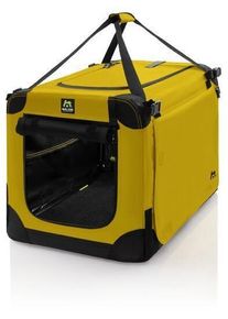 Maelson Soft Kennel Hundebox, gelb, 62x41x41cm