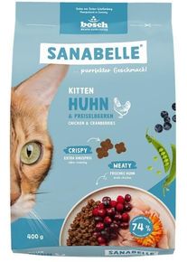 Sanabelle Kitten Trockenfutter mit Huhn, 400g