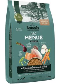 Bosch HPC Menue Adult Nordsee-Lachs & Forelle Trockenfutter, 12kg
