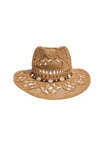 Funky Buddha Dames Hoed donkerbeige 55-60