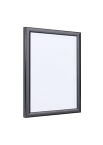 1 Aluminium fotolijsten, helder styreen 10 x 15 cm | zwart | glanzend, aluminium|PS |MDF