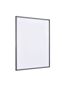 1 Aluminium fotolijsten, helder styreen 29,7 x 42 cm (A3) | zwart | glanzend, aluminium|PS |MDF