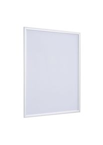1 Aluminium fotolijsten, helder styreen 21 x 29,7 cm (A4) | zilver | mat, aluminium|PS |MDF