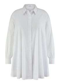 Emilia Lay - Long-Bluse, weiss, Gr. 44, Baumwolle