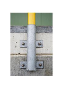 Insteekhuls met lussen, l x b = 300 x 120 mm, thermisch verzinkt