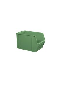 Magazijnbak van polystyrol, lengte = 500 mm, b x h = 309 x 300 mm, VE = 2 stuks, groen