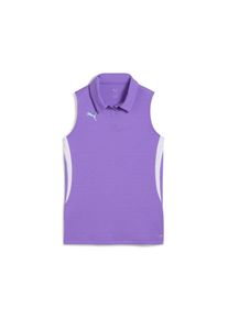 Puma Sporttop 'Individual' Damen türkis / lila / weiß Größe S