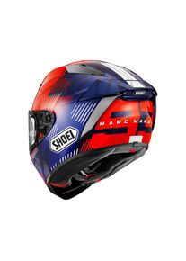 Shoei X-SPR Pro Motorradhelm (Rot/Blau)