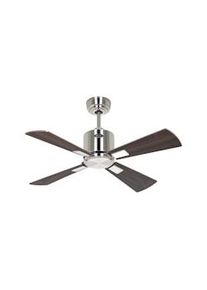 eco neo III 92, ventilador wifi sin luz, cuerpo de acero cepillado, CasaFan