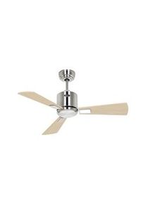 eco neo III 92, ventilador wifi sin luz, cuerpo de acero cepillado con aspas de arce y haya, CasaFan