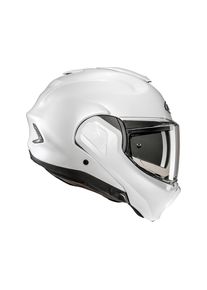 HJC Solid Pearl White Motorradhelm (Weiß)
