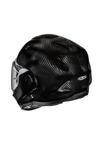 HJC F100 Carbon Solid Motorradhelm (Schwarz/Carbon)