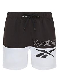 Reebok Zwemshort "Rory" zwart/wit - 58% | Maat: S |