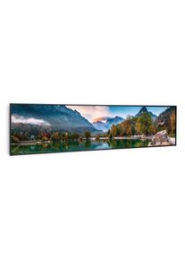 Klarstein Wonderwall Air Art Smart, infravörös hősugárzó, 120 x 30 cm, 350 W, tenger