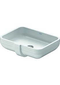 Duravit Happy D.2 Einbau Waschbecken 0457480000 48 x 34cm, weiss, Einbau von unten, ohne Hahnloch