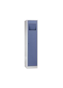 Wolf Wasverzamelkast, met zelfsluitende inwerpklep, duifblauw RAL 5014