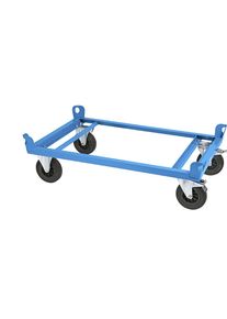 Telaio con rotelle in acciaio eurokraft pro