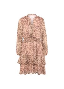 Cartoon, Damen, Chiffonkleid &raquo;Chiffonkleid mit Stufen&laquo;, Braun/Beige, EURO, 42 -EURO, Braun/Beige, Passform: Figurumspielend