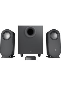 Logitech , Bluetooth-Speaker »Z407«, mit Subwoofer und Wireless-Steuerung , Schwarz , Satelliten: 2 x 10W